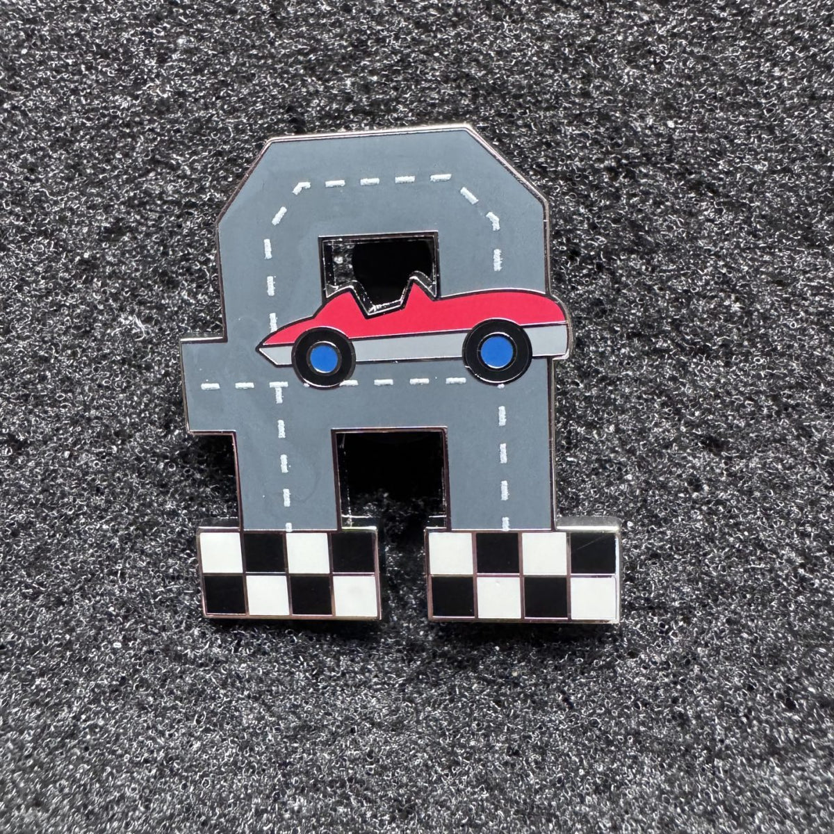 Autopia "A" Attractions Alphabet Mystery Pin