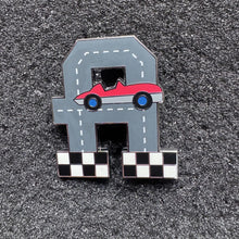 Autopia "A" Attractions Alphabet Mystery Pin