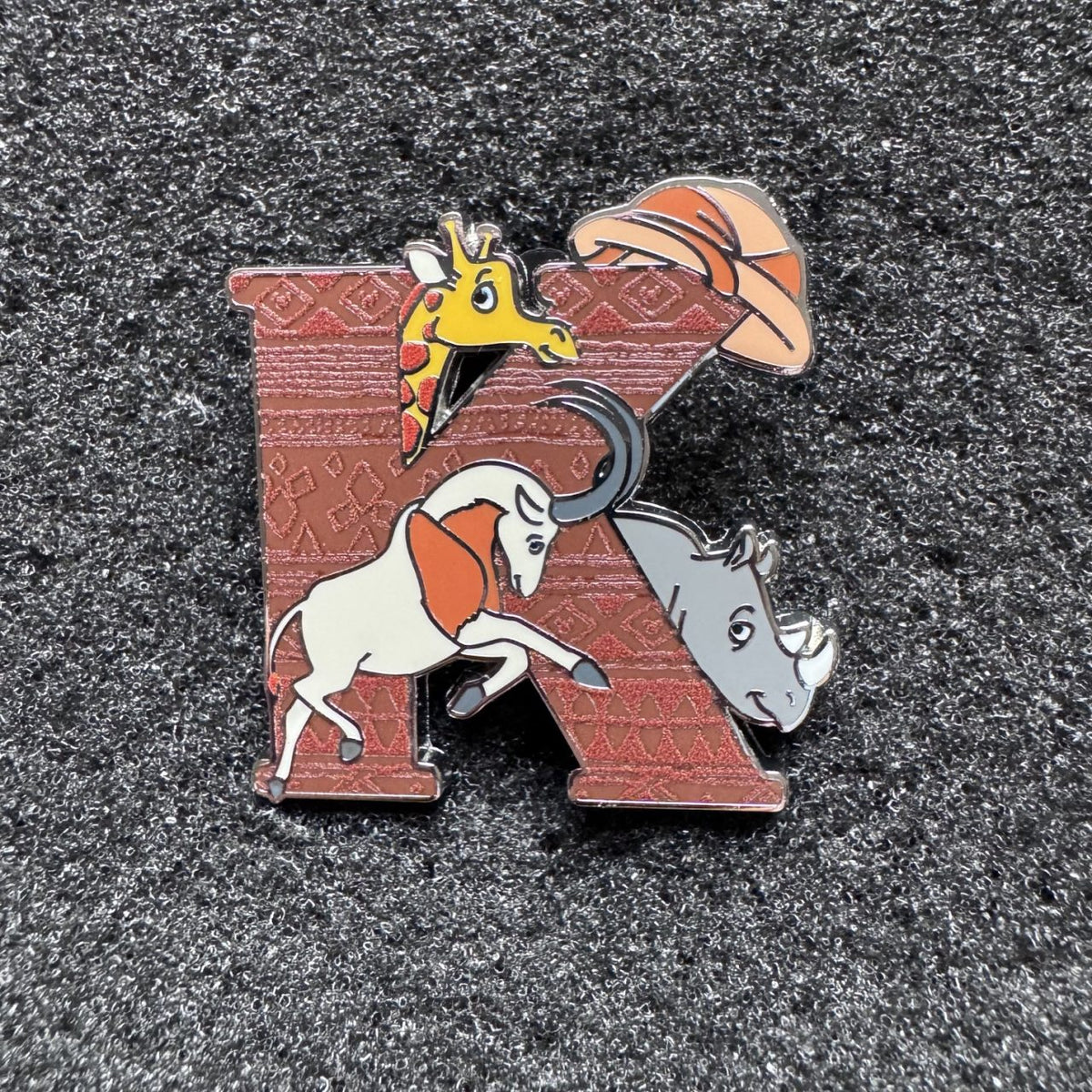 Kilimanjaro Safaris "K" Attractions Alphabet Mystery Pin
