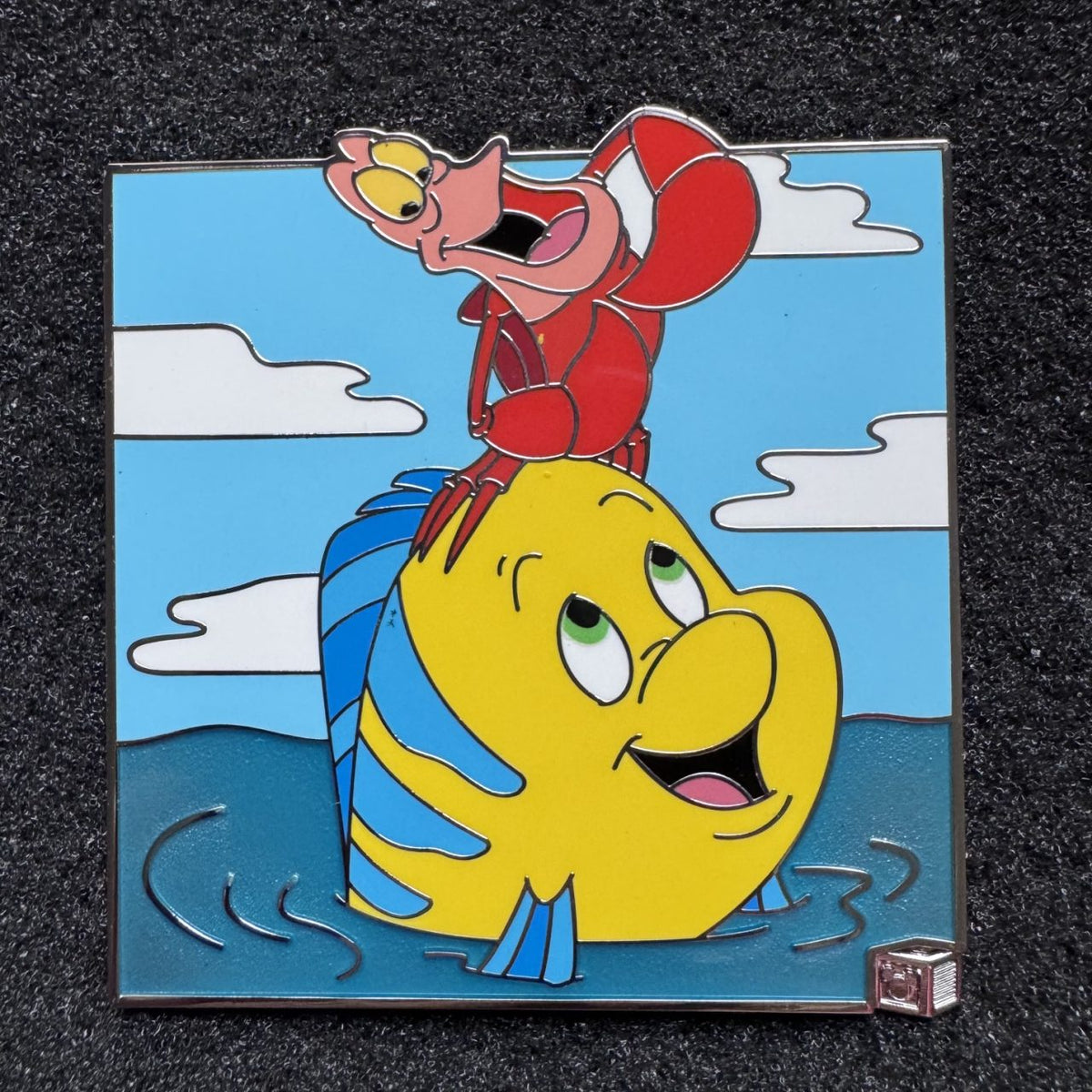 Sebastian & Flounder Pin-Cyclopedia A-2-Z Pin Event Pin
