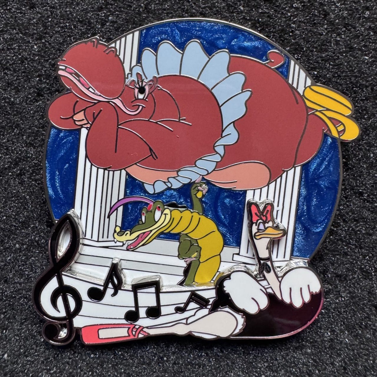 Hyacinth Hippo & Ben Ali Gator Illuminated Musical Moments A-2-Z Pin Event Pin