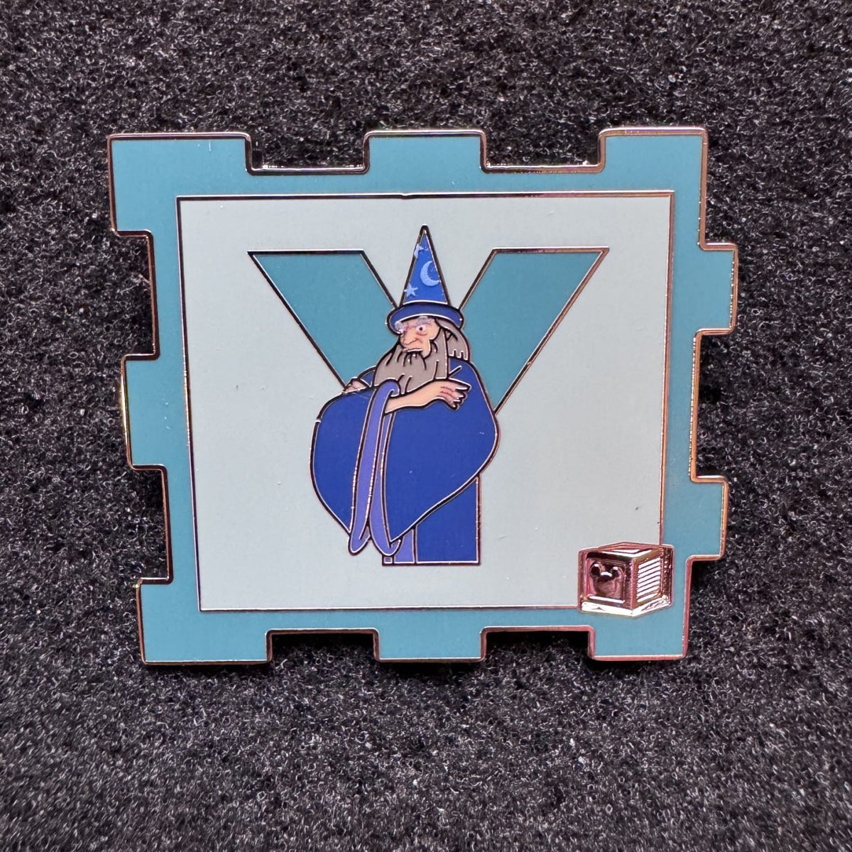 Yensid "Y" Alphabet Block A-2-Z Pin Event Pin