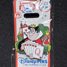Queen of Hearts A-2-Z Alphabet Collection Pin