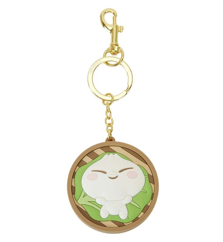 Pixar Shorts Bao Bamboo Steamer Basket Keychain