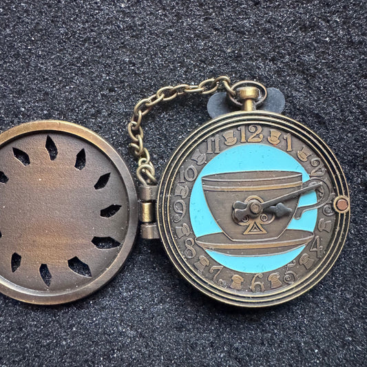 Cheshire Cat Magical Timepieces Hinged Pin