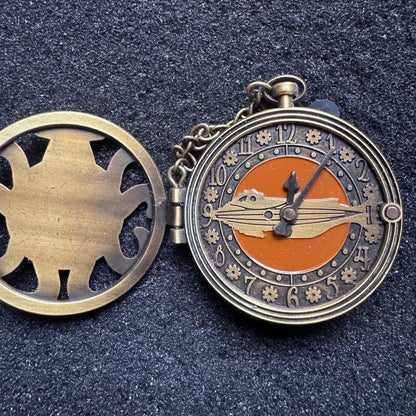20,000 Leagues Under the Sea Magical Timepieces Hinged Pin