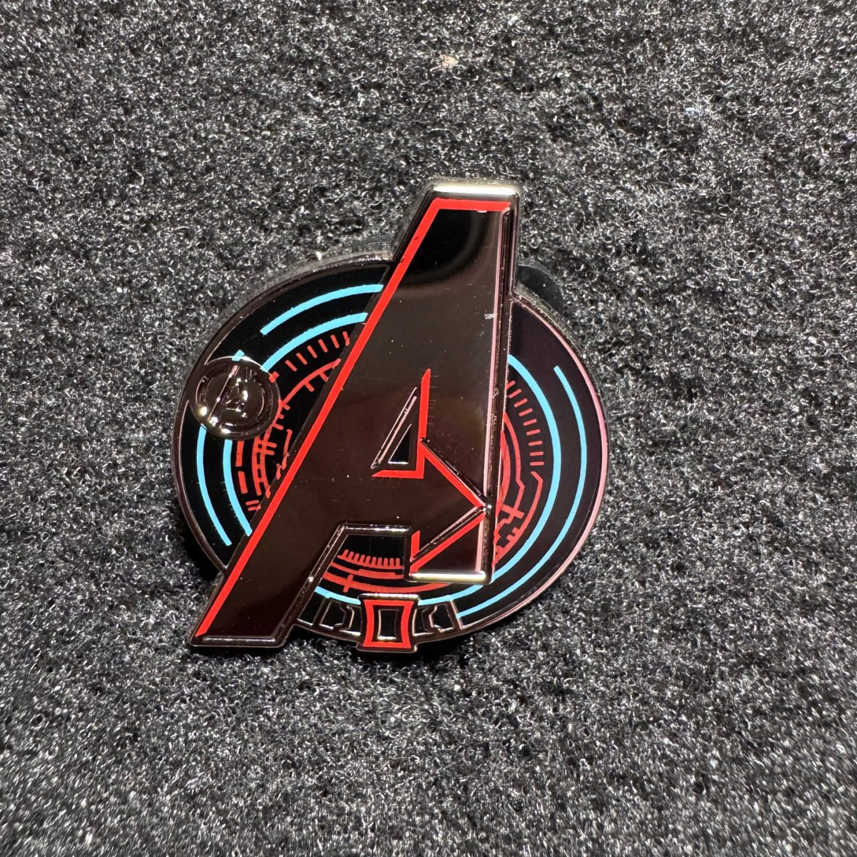 Black Widow Marvel Avengers Emblem Hidden Disney Pin