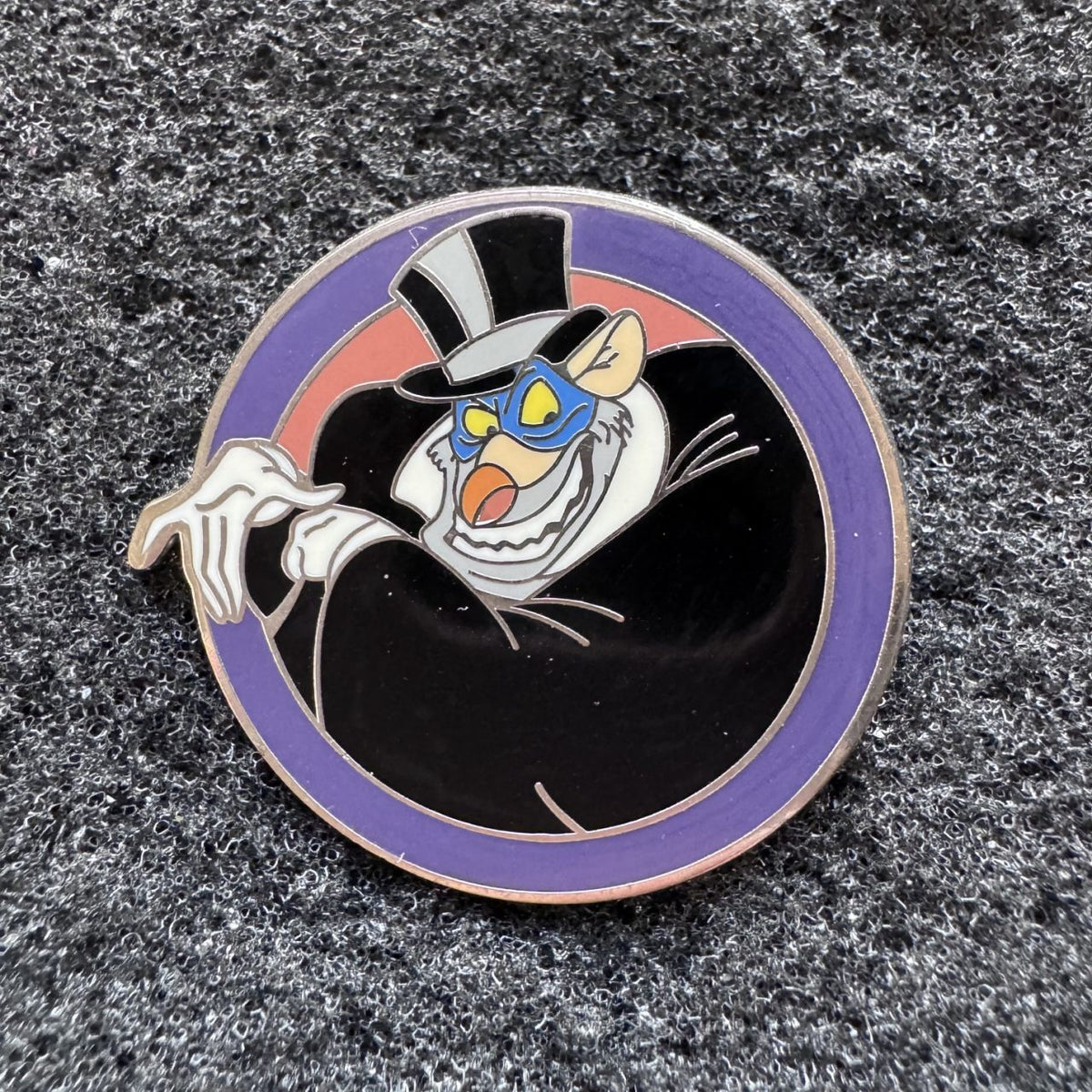 Professor Ratigan Good vs Evil Mystery Pin
