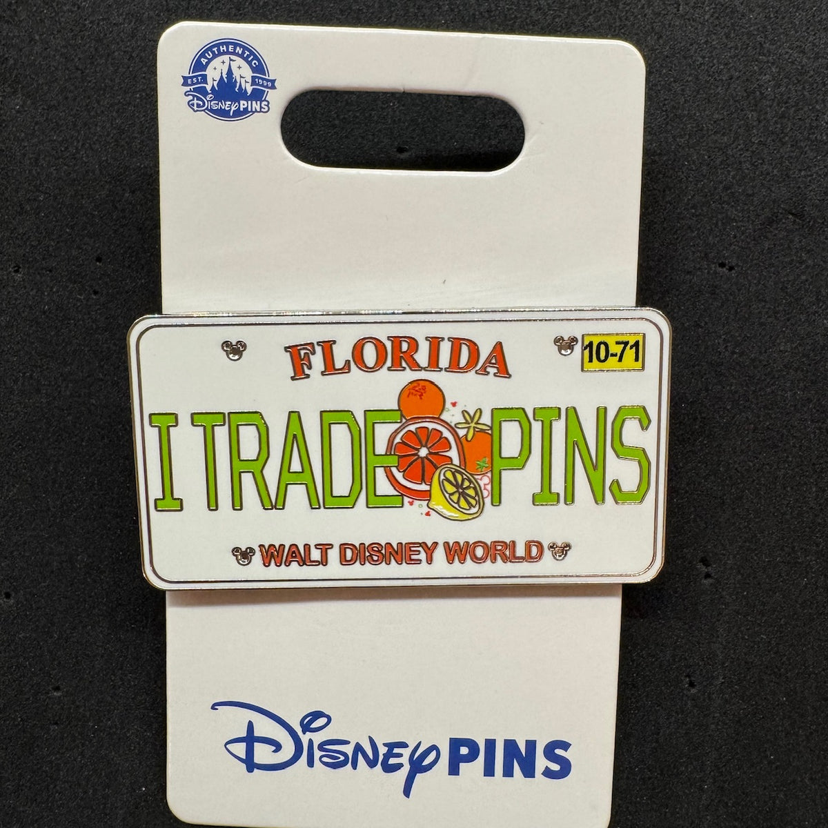 I Trade Pins Florida License Plate Pin