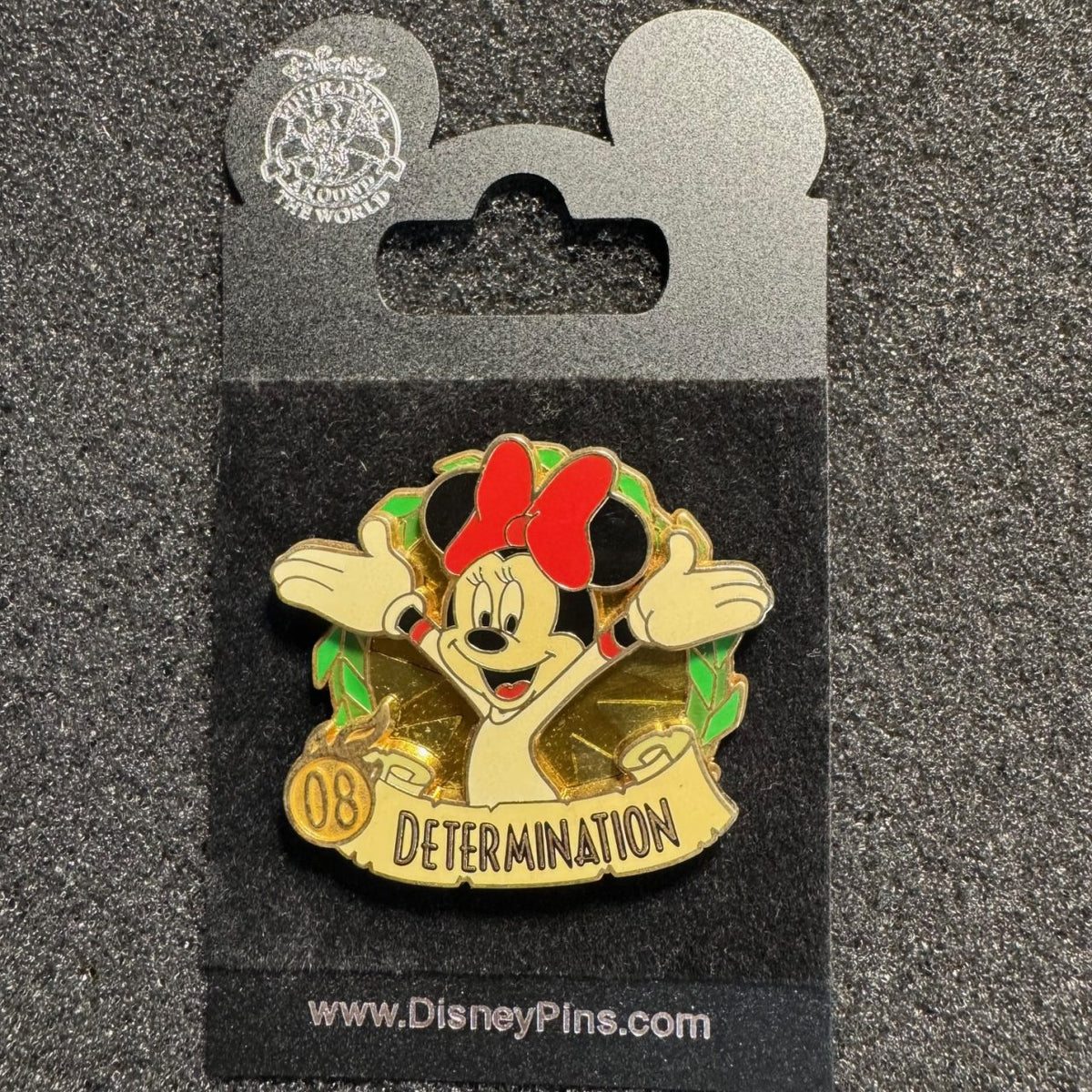 Minnie Mouse Determination Summer Of Champions Pin