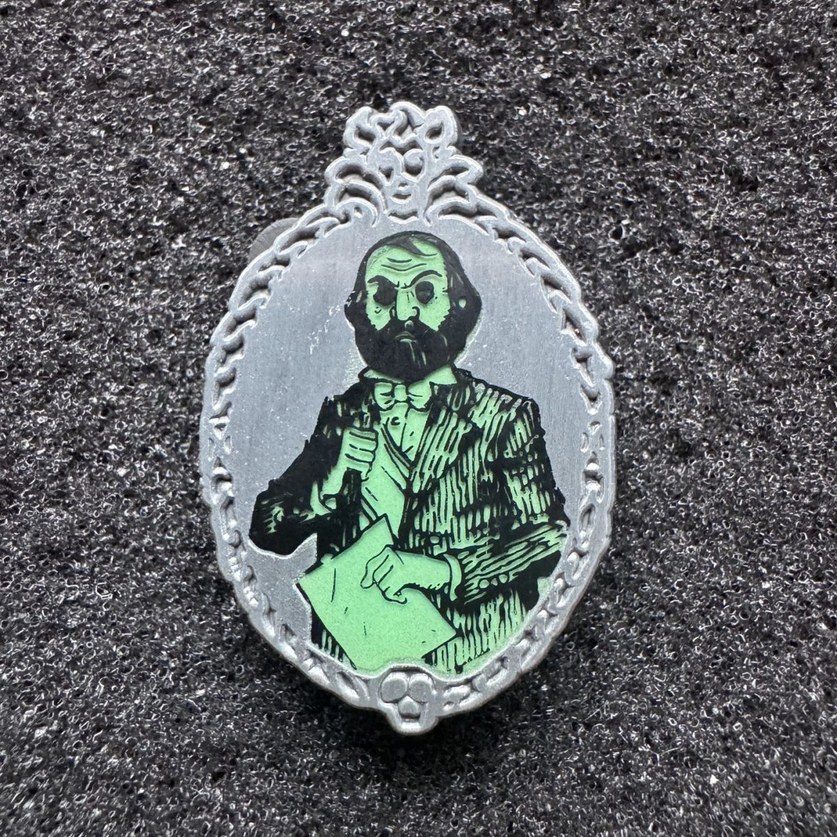 Dynamite Man Haunted Mansion Glow in the Dark Pin