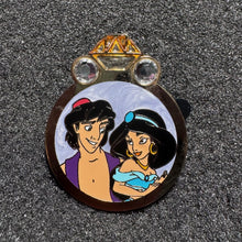 Aladdin & Jasmine Disney Couples Reveal Conceal Mystery Pin