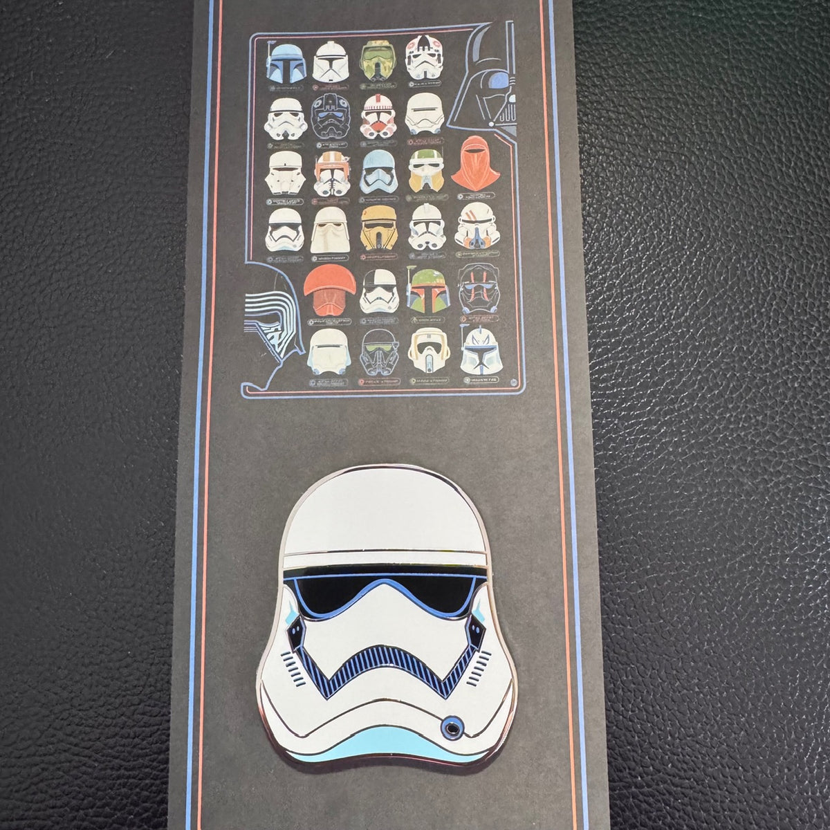 First Order Stormtrooper Helmet ArtLand Pin