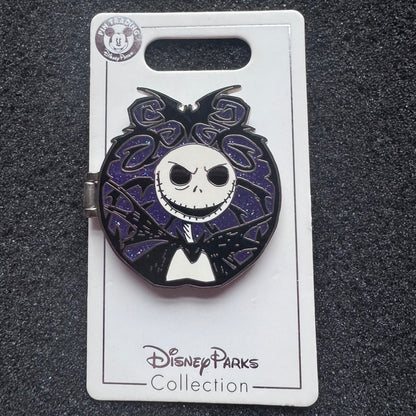 Jack Skellington Glitter Hinged Pin