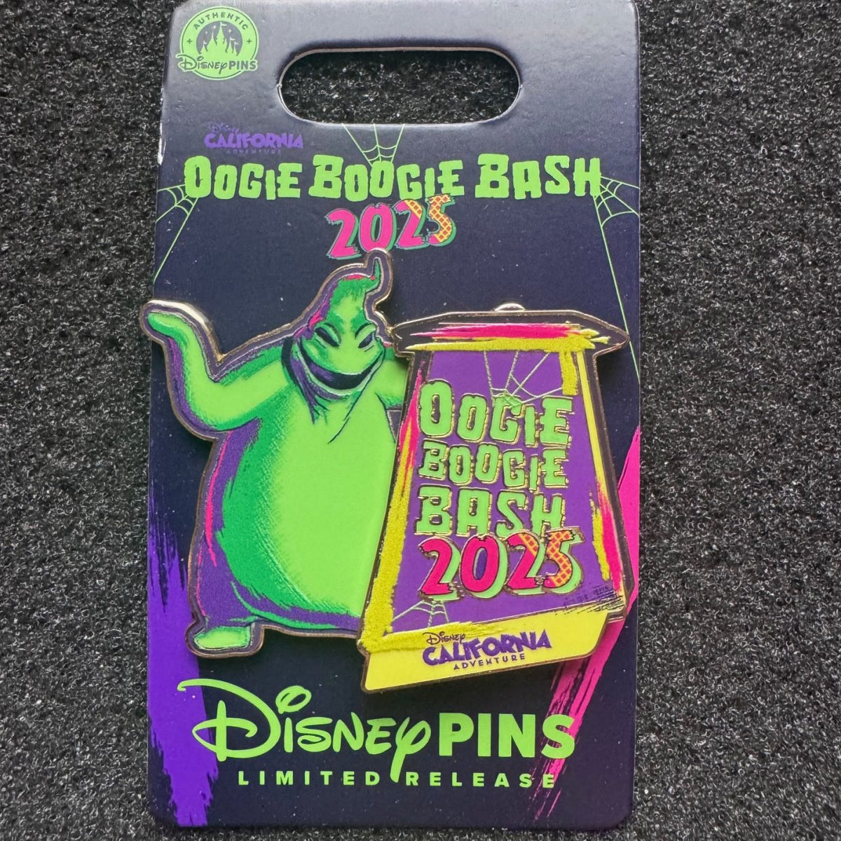 Oogie Boogie Bash California Adventure Pin