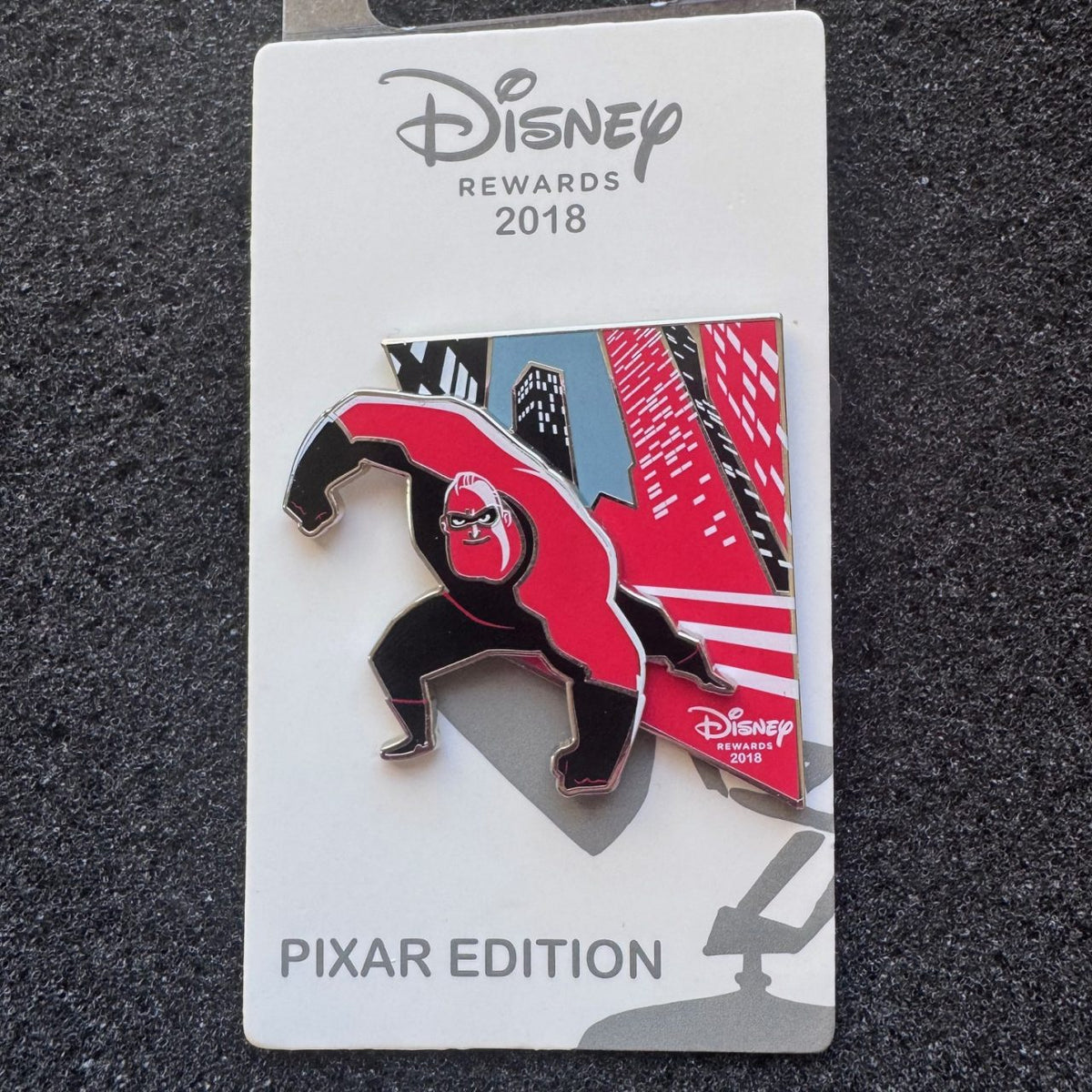 Mr. Incredible Disney Rewards Pixar Edition Pin