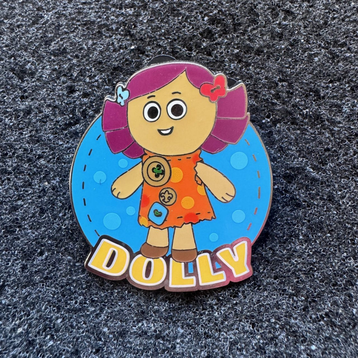 Dolly The Road to Toy Story Pin