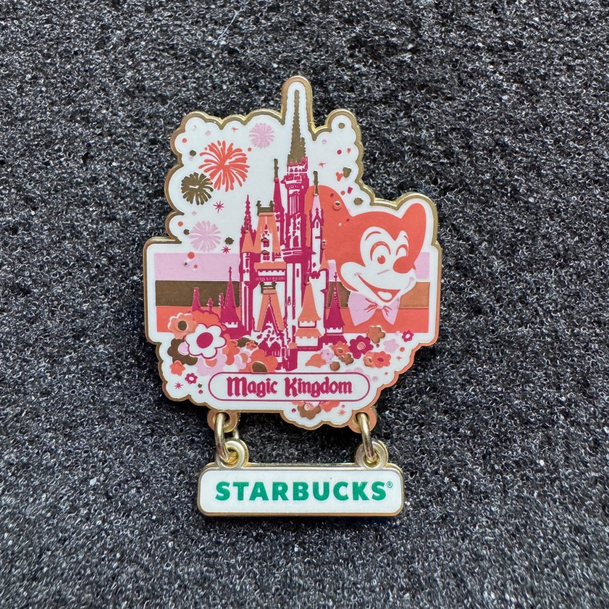 Magic Kingdom Starbucks Dangle Pin