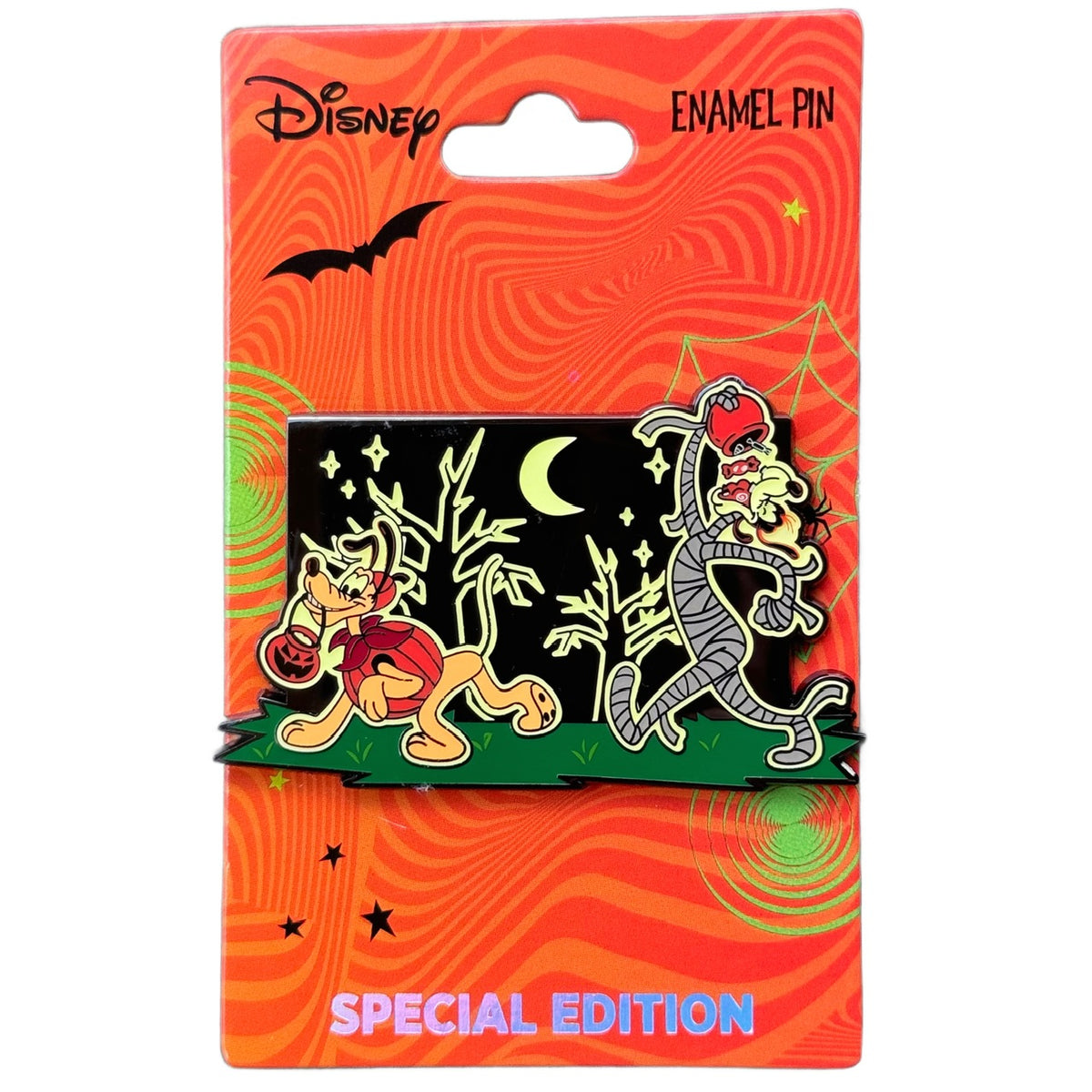 Pluto & Goofy Halloween Disney Pin Release at DPB Store