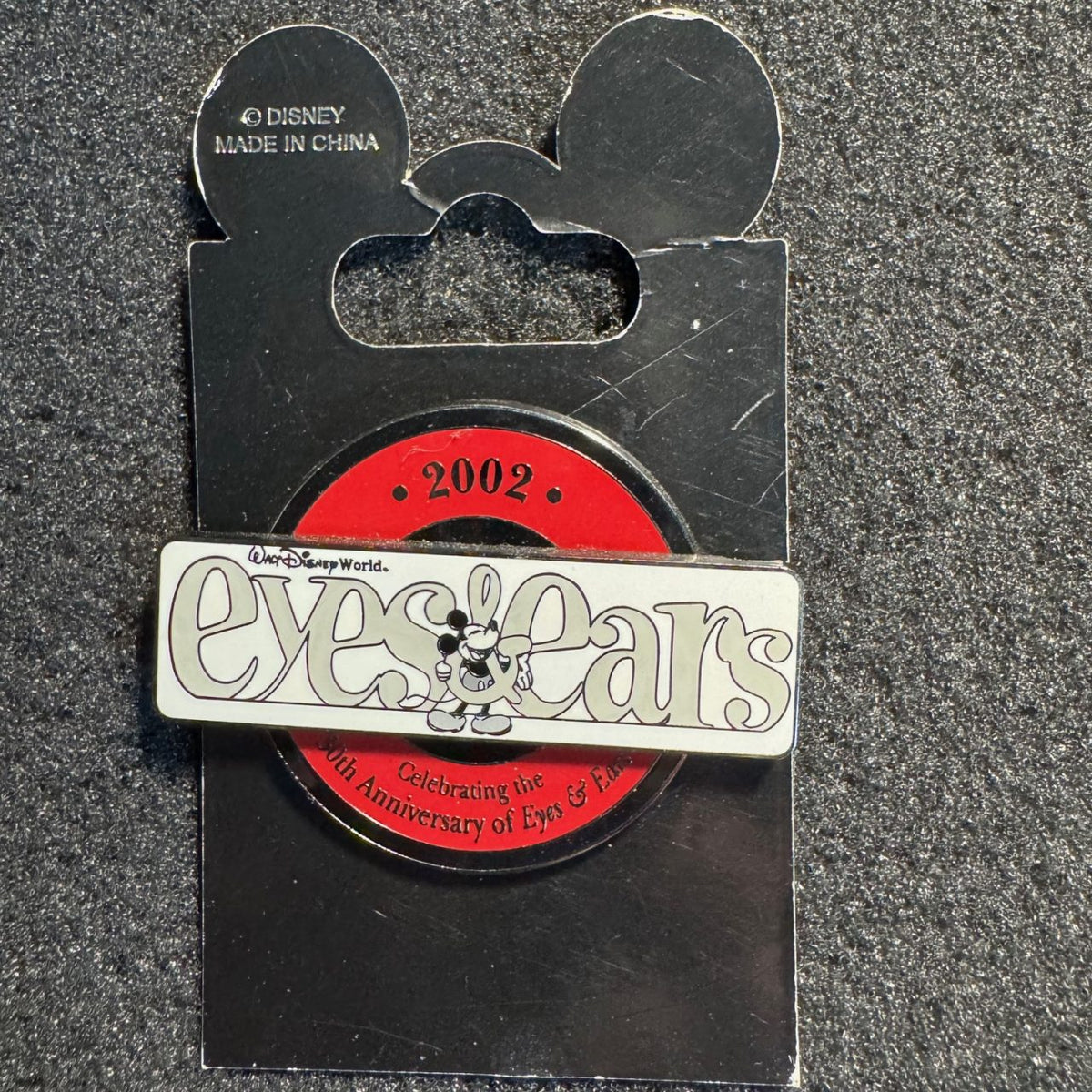 Celebrating The 30th Anniversary Of Eyes And Ears Red Cast Exclusive Pin