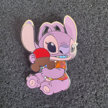 Angel with Candy Apple Stitch Attacks Snacks Pre-Production Pin