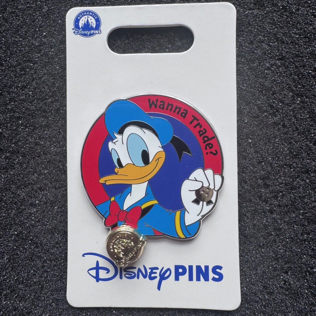 Donald Duck "Wanna Trade?" Pin