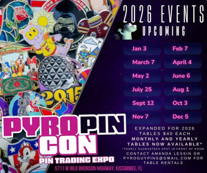PyroGuy Pin Con Event - December 2026