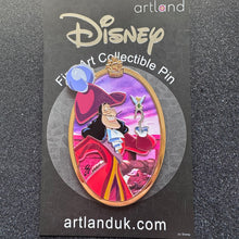 Fairy’s Ally – Captain Hook Oval ArtLand Pin