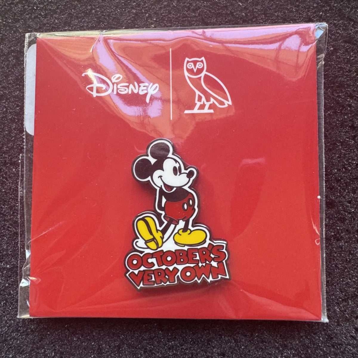 Mickey Drake's Clothing Line Pin