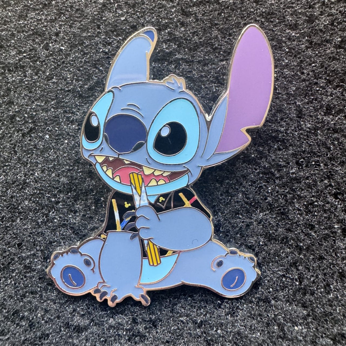 Stitch with Churro Stitch Attack Snacks Pre-Production Pin
