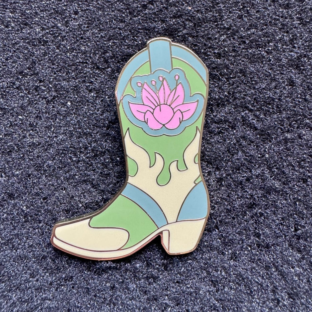 Tiana Princess Cowboy Boot Blind Box Pin