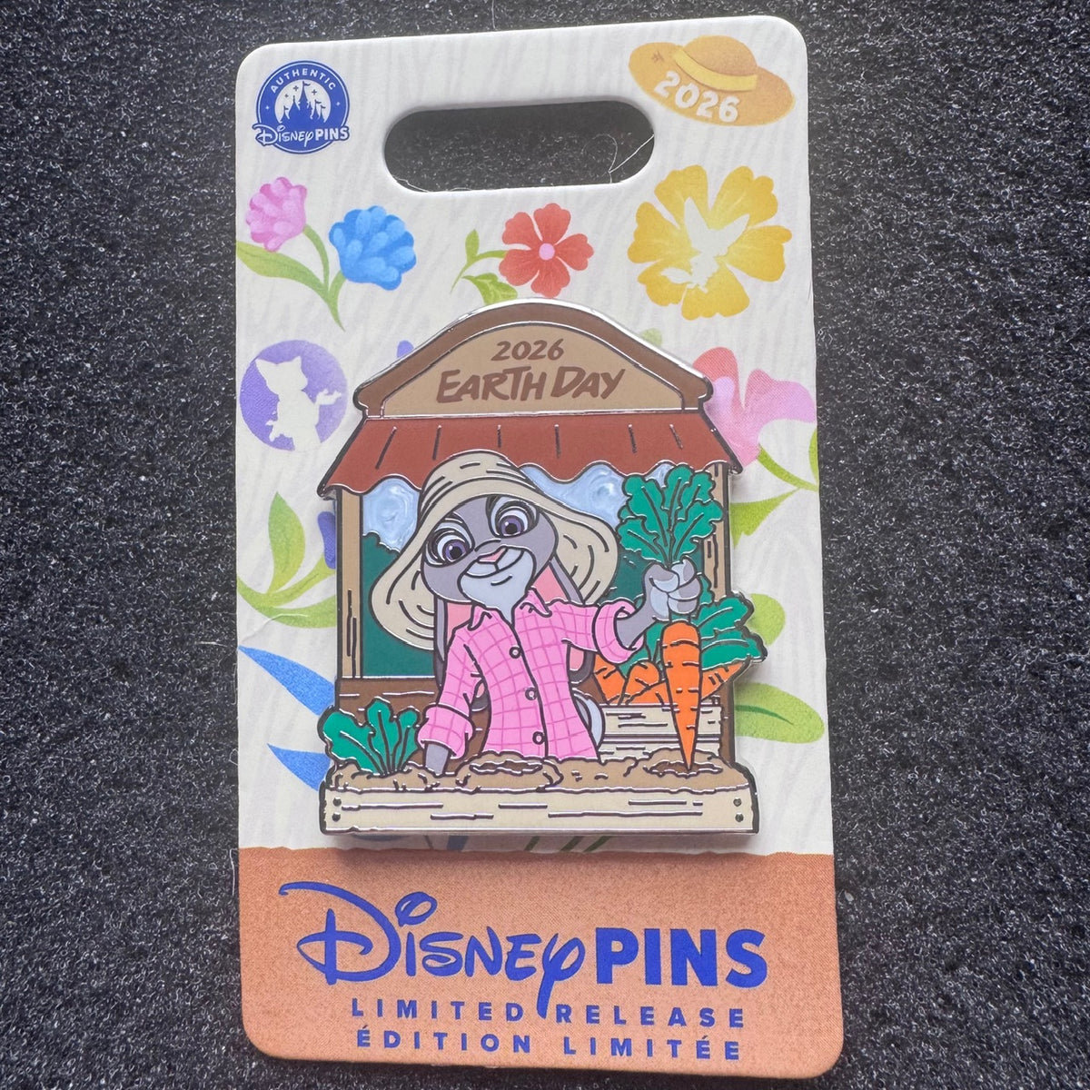 Judy Hopps Earth Day 2026 Pin