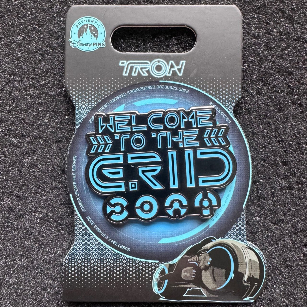 TRON "Welcome to the Grid" Pin