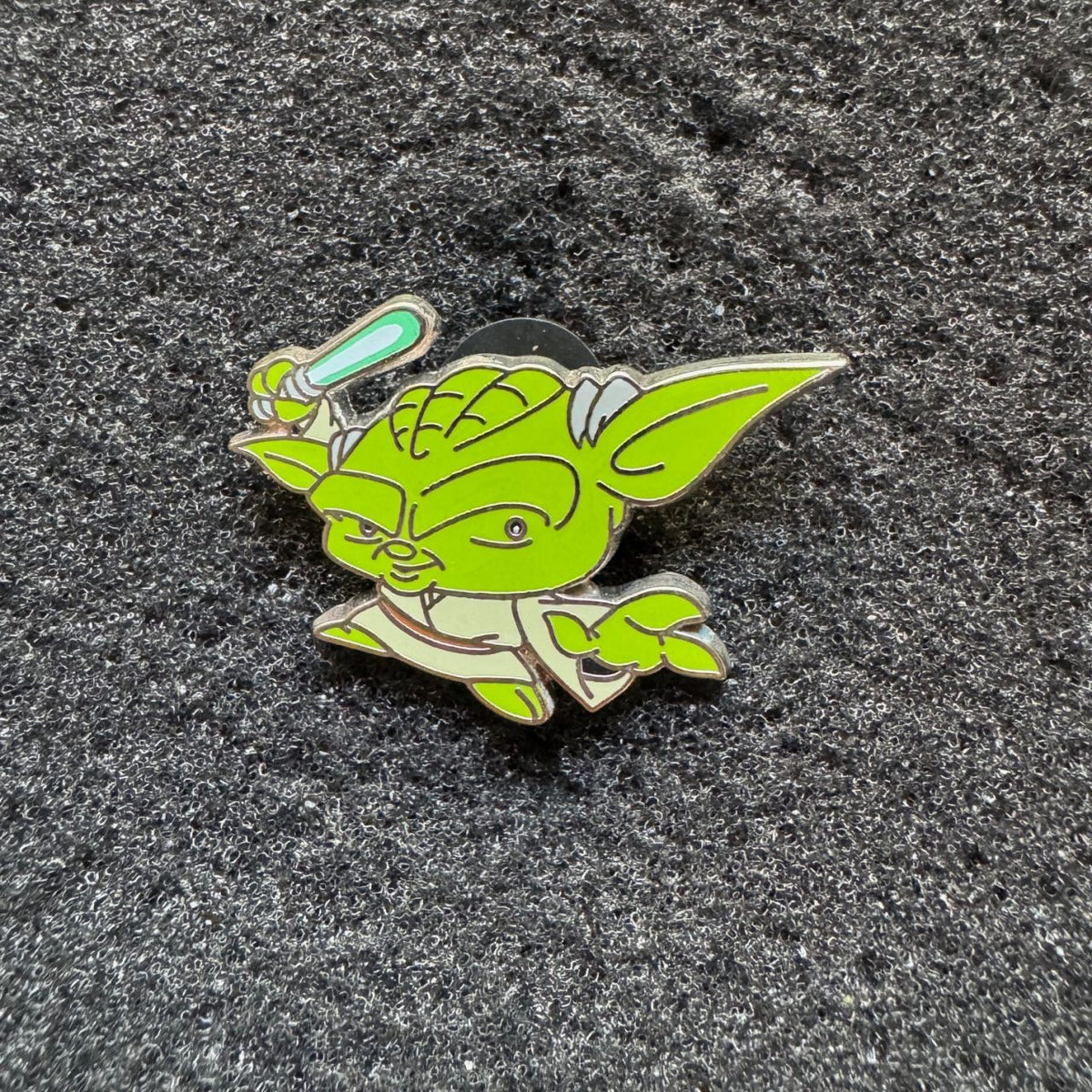 Jedi Yoda With Lightsaber Star Wars Cute Mystery Pin