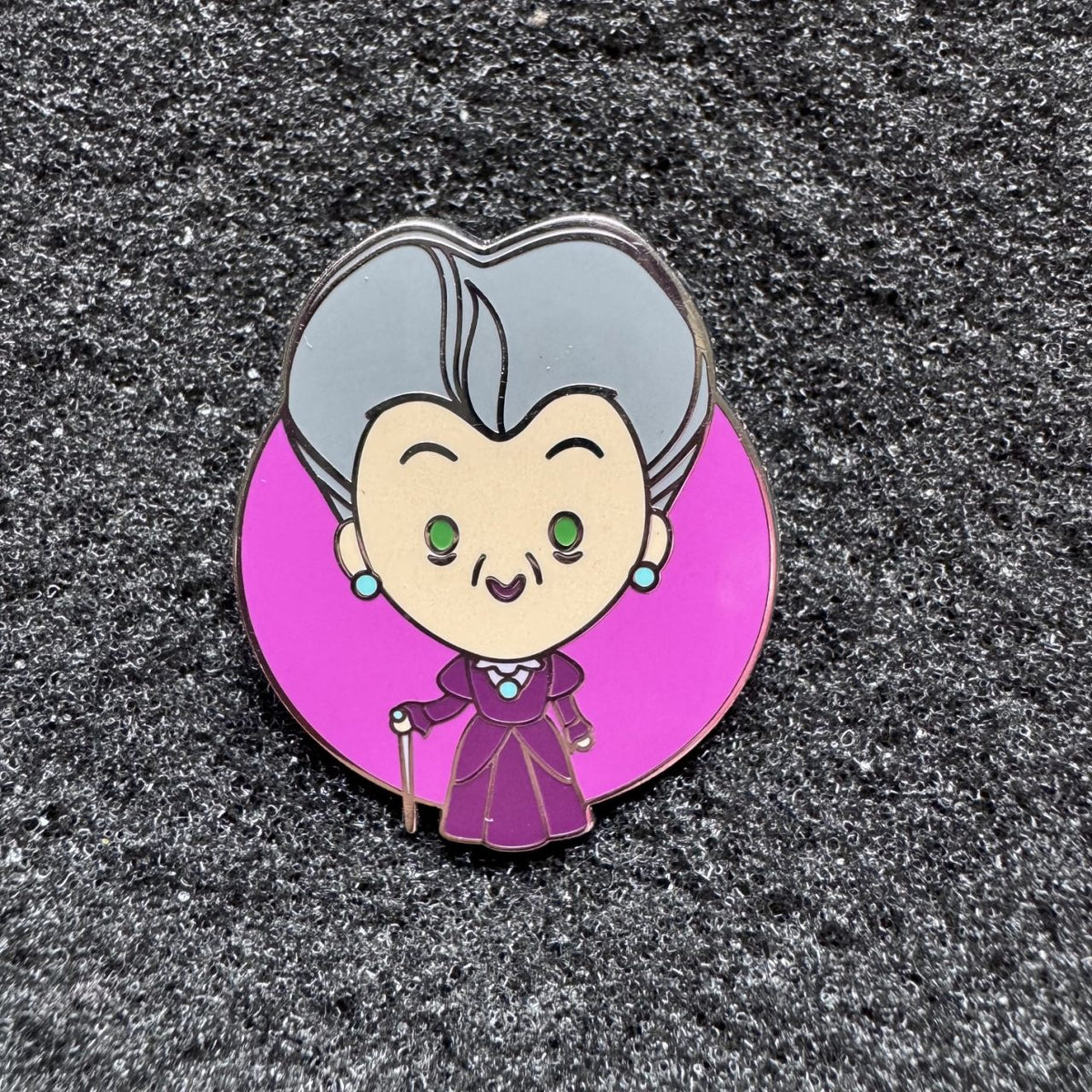 Lady Tremaine World of Evil Mystery Pin