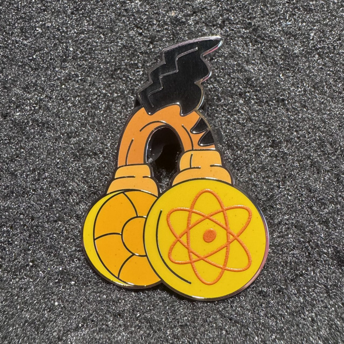 Powerline Headphones Magical Mystery Pin