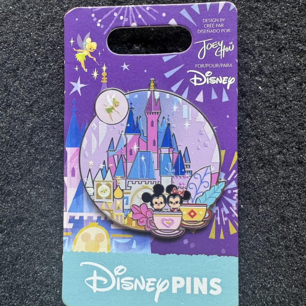 Mickey & Minnie Fantasyland Designed by Joey Chou Pin