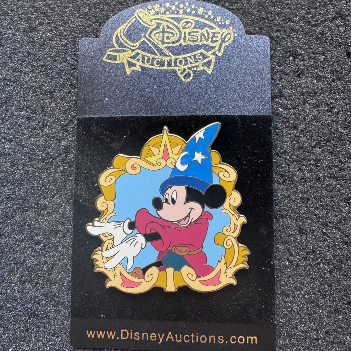 Sorcerer Mickey Casting Spell Disney Auctions Pin
