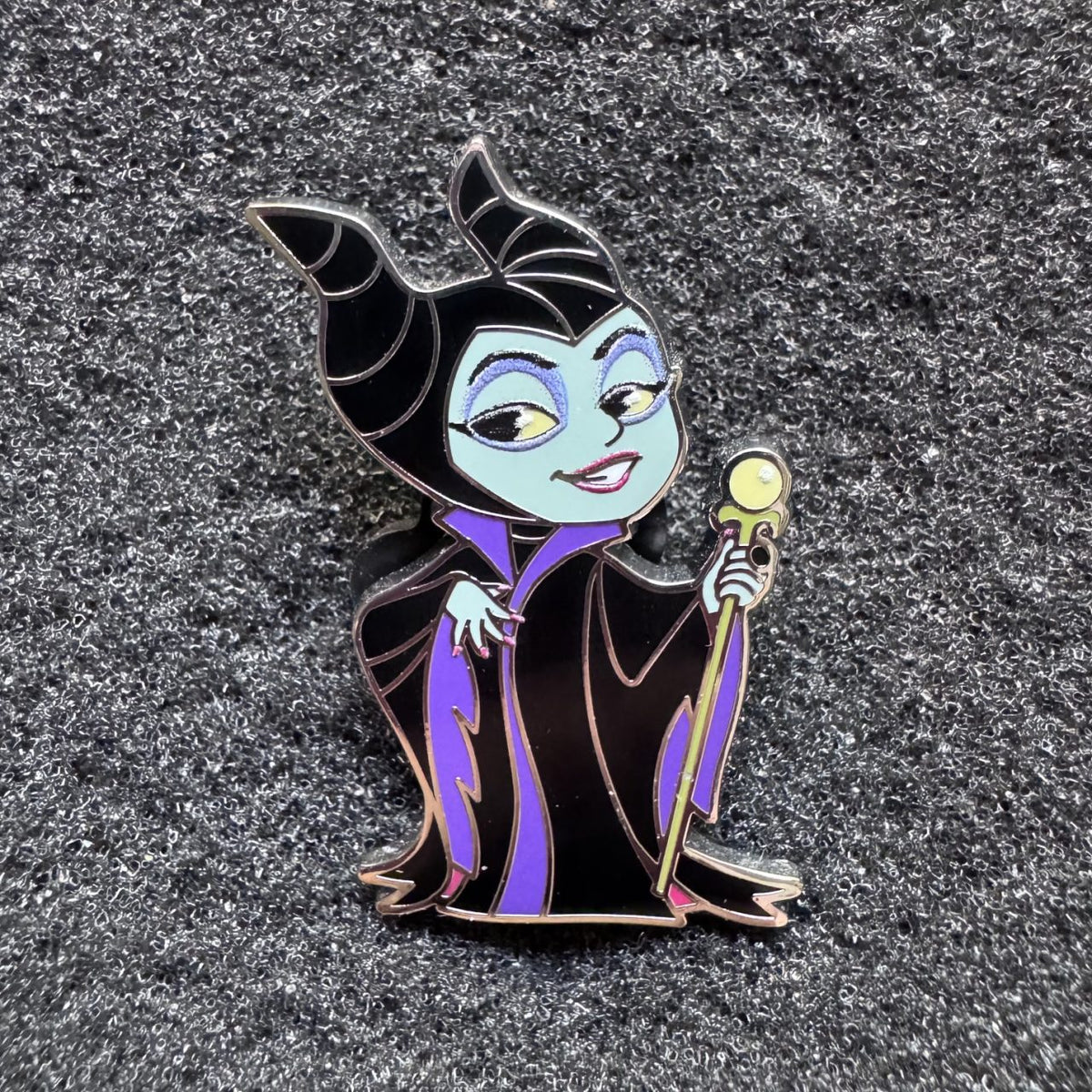 Maleficent Disney Villains Cute Chibi Pin