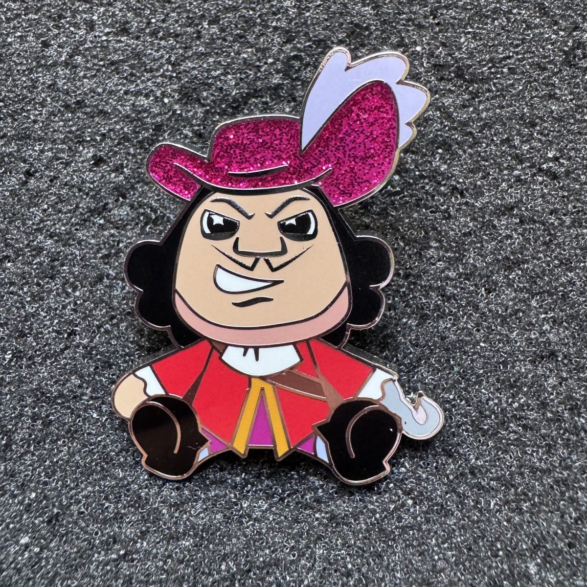 Captain Hook Disney Wishables Shimmer Mystery Pin