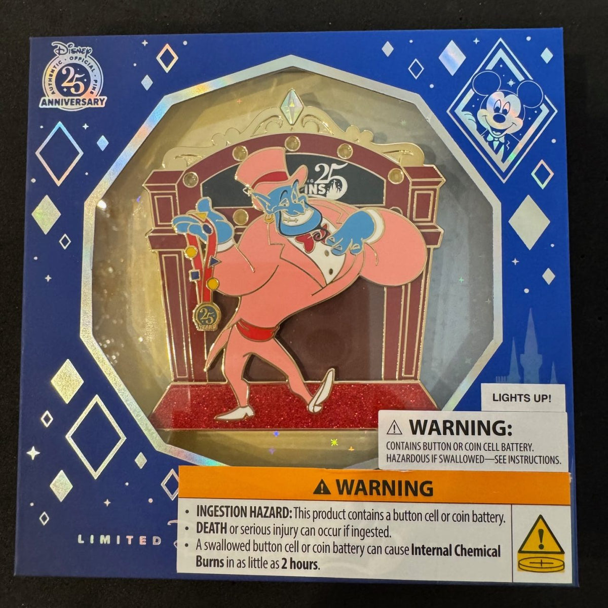 Genie Join Us for a Celebration! Series Light-Up Pin