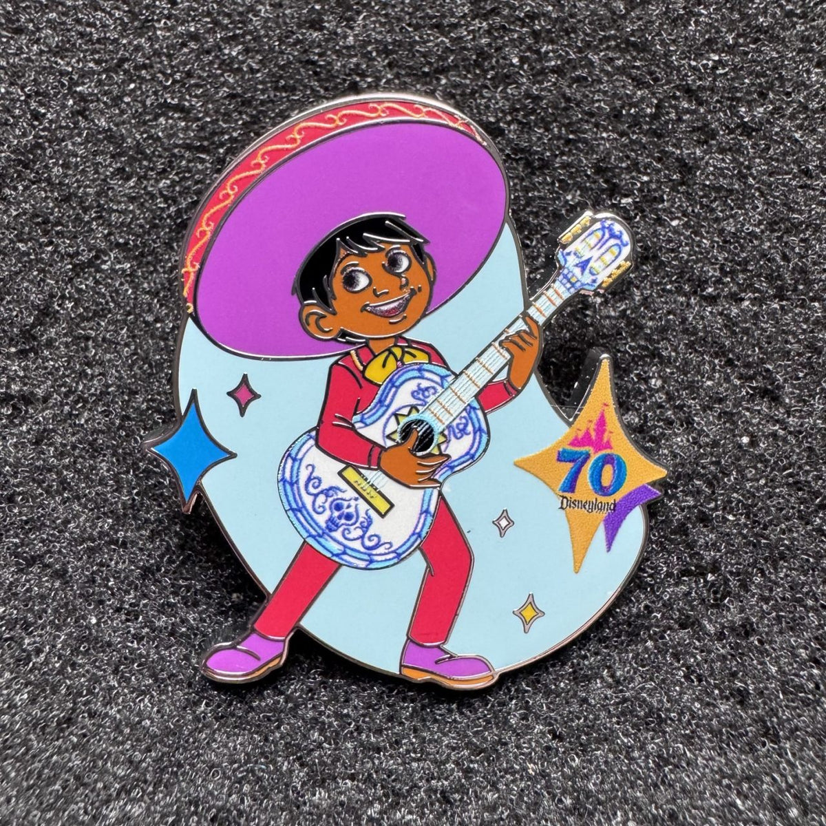 Miguel Disneyland 70th Anniversary Characters Mystery Pin