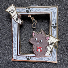Berlioz The Aristocats Character Frames Blind Box Pin