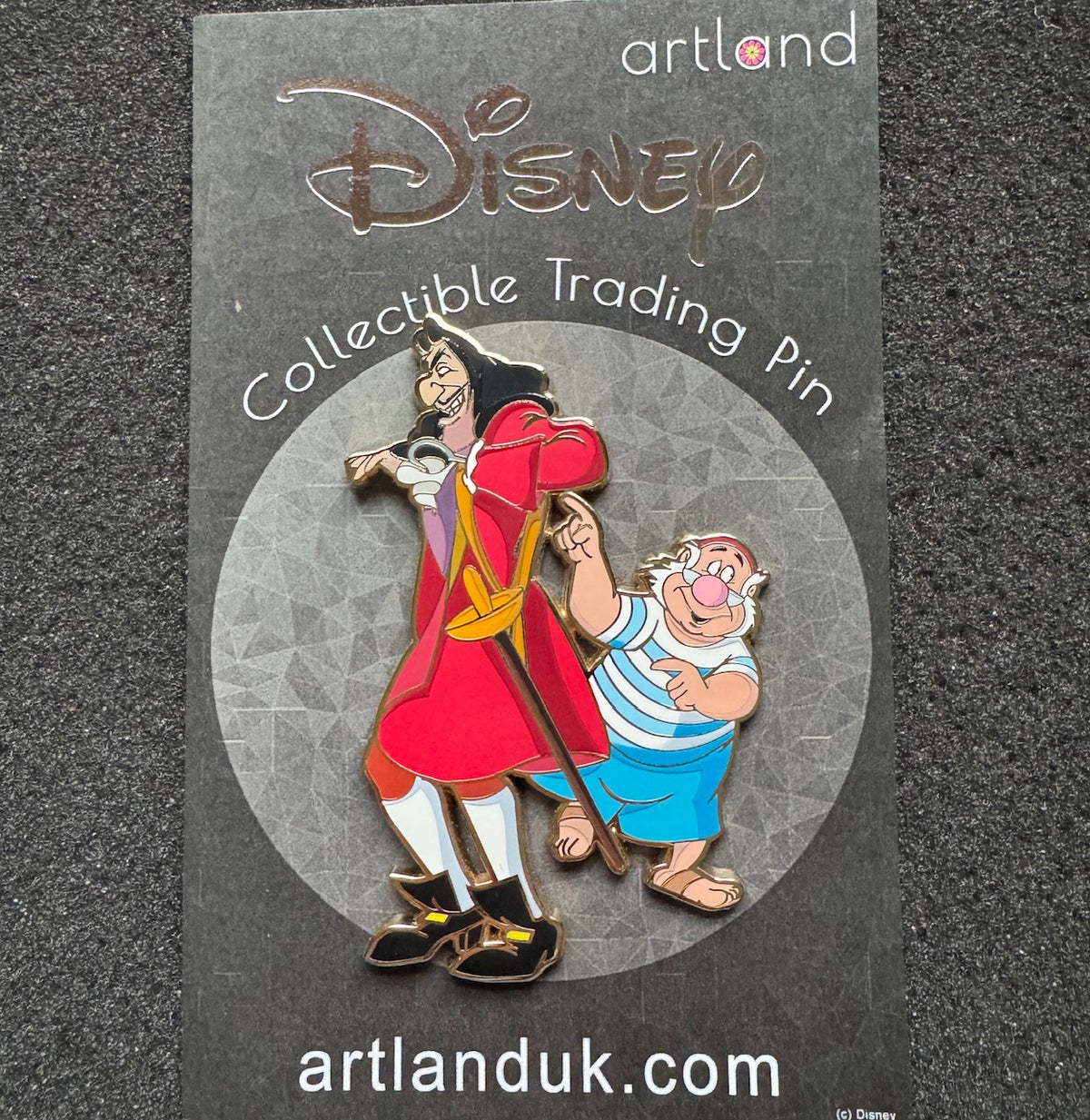 Captain Hook & Mr. Smee “Got Him This Time!” Pin