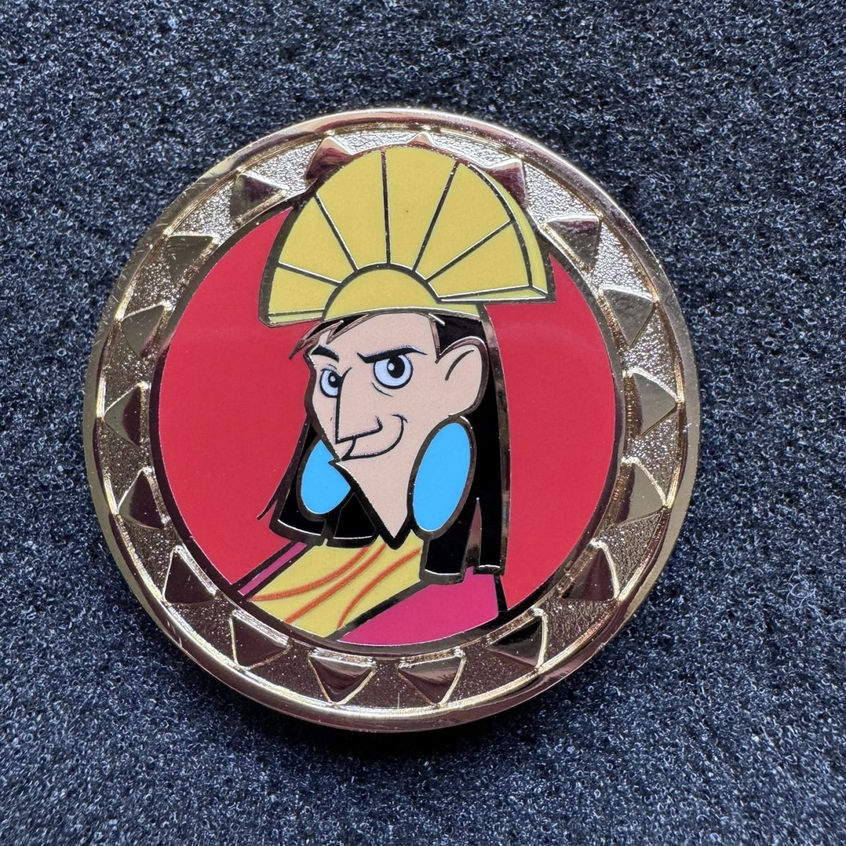 Kuzco The Emperor's New Groove Character Coin Blind Box Pin