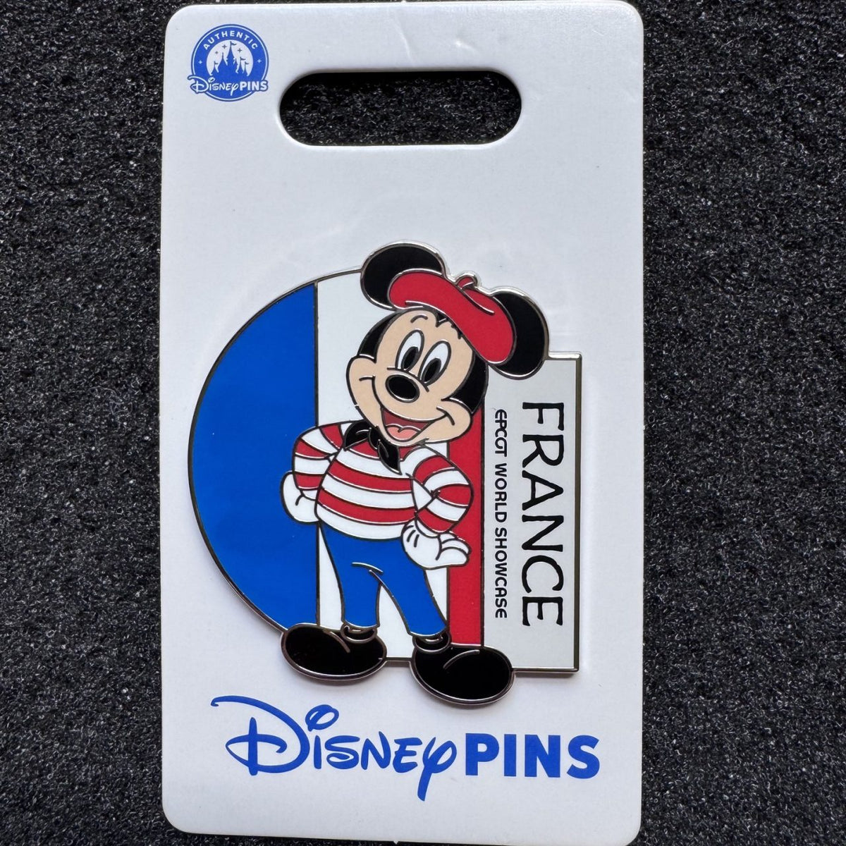 Mickey Mouse France EPCOT World Showcase Pin