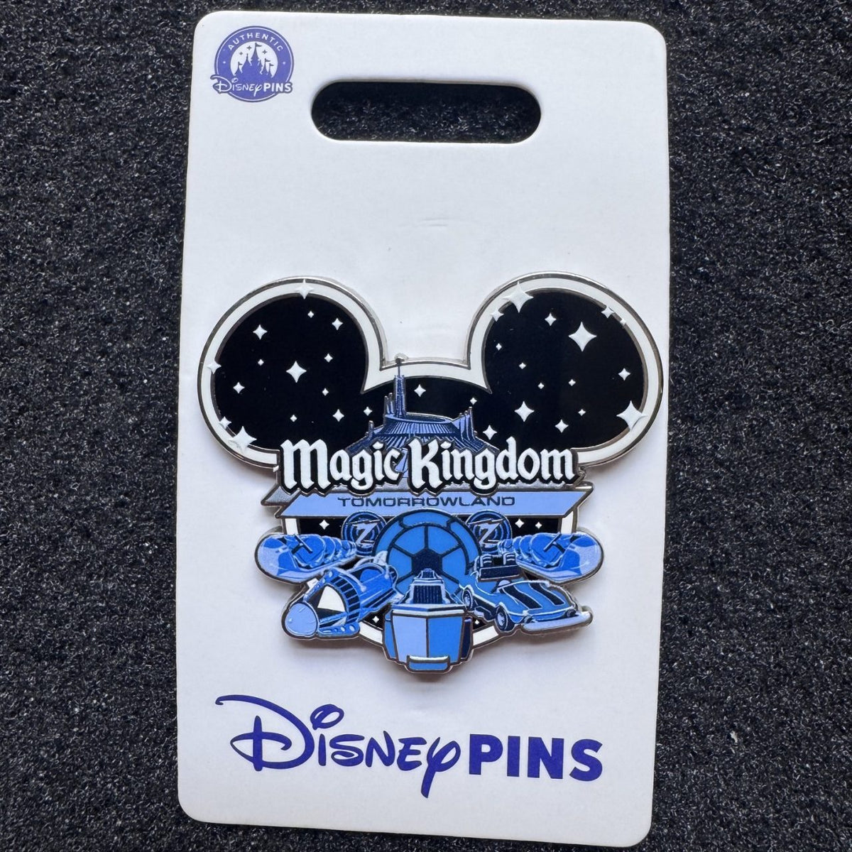 Magic Kingdom Tomorrowland Mickey Icon Pin