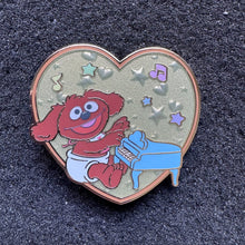 Baby Rowlf Muppet Babies Heart Blind Box Pin