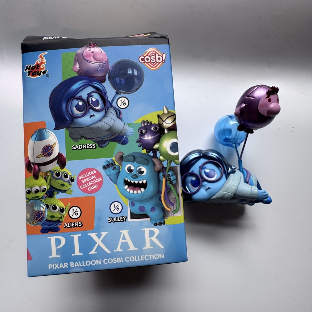 Sadness Hot Toys Pixar Balloon Cosbi Figure