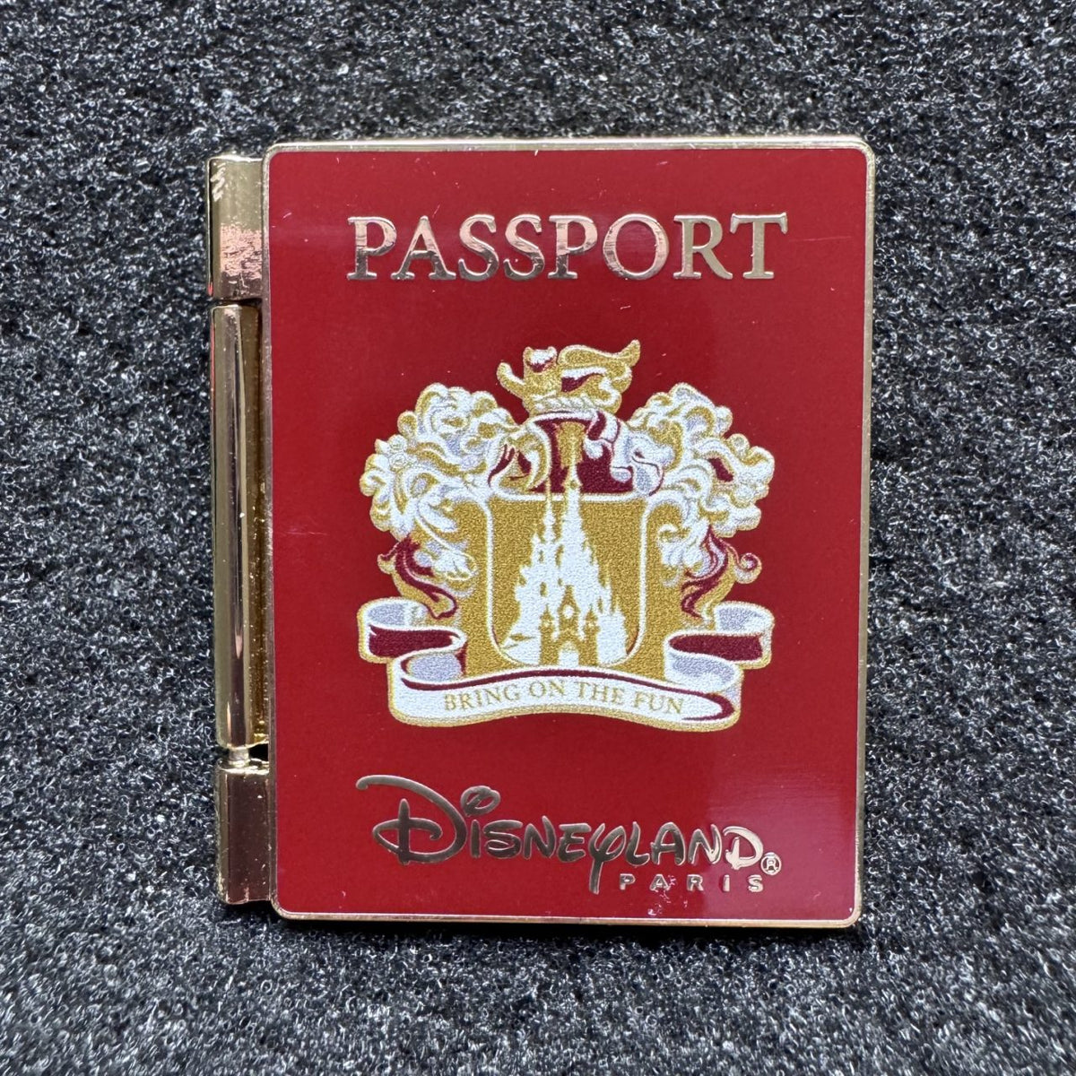 Stitch Pin Trading Carnival Passport Hinged Pin